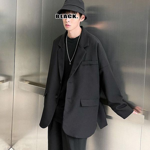 spring summer formal suits men korean fashion loose business casual suit jacket harajuku streetwear social men's & blazers, White;black
spring summer formal suits men korean fashion loose business casual suit jacket harajuku streetwear social men's & blazers, White;black