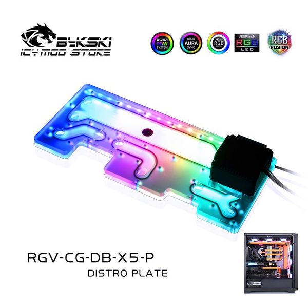 fans & coolings bykski rgv-cg-db-x5-p,rgb distro plate for cougar kagemusha x5 case,waterway board water cooling kit deflector 5v 3pin/12v 4
fans & coolings bykski rgv-cg-db-x5-p,rgb distro plate for cougar kagemusha x5 case,waterway board water cooling kit deflector 5v 3pin/12v 4