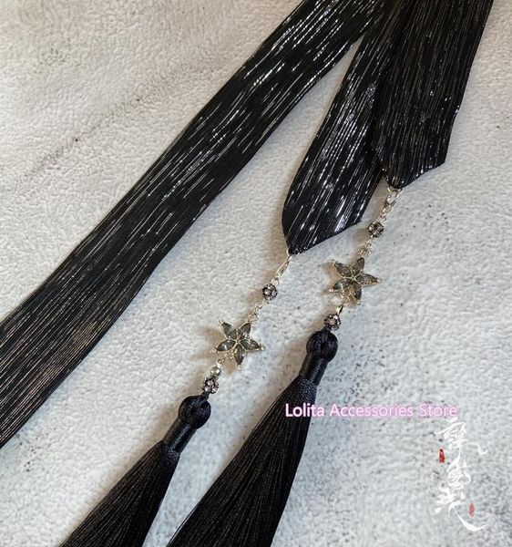 party masks black hanfu tassel ribbon hair rope band belt ornament ancient style super fairy antiquity headwear forehead headband
party masks black hanfu tassel ribbon hair rope band belt ornament ancient style super fairy antiquity headwear forehead headband