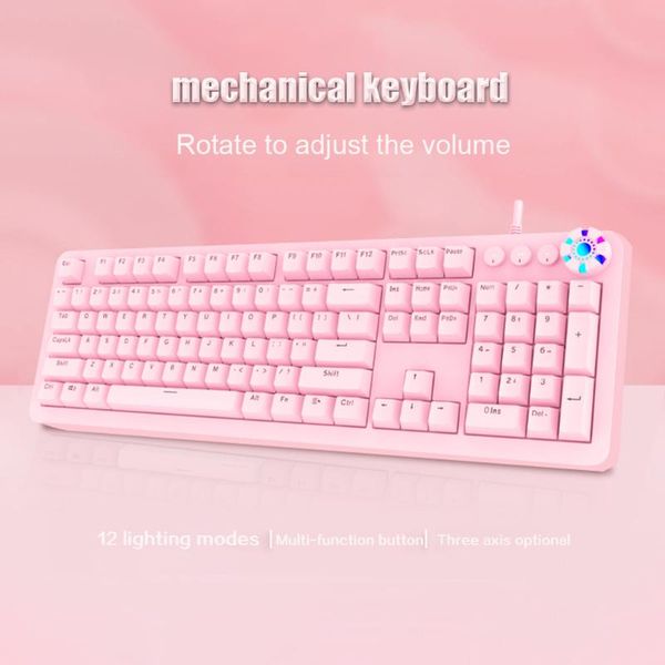 keyboards home office blue switches adjustable knob 104 keys plug and play usb wired rgb backlight gaming keyboard for pc lapcomputer
keyboards home office blue switches adjustable knob 104 keys plug and play usb wired rgb backlight gaming keyboard for pc lapcomputer