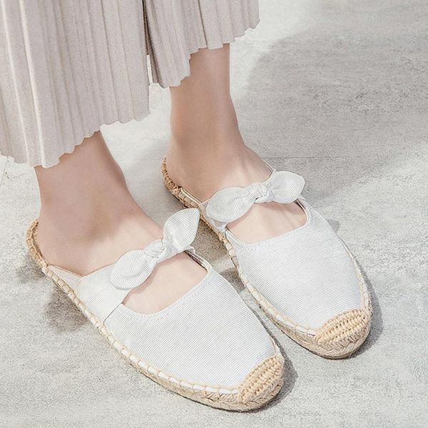 slippers women's bowknot spring and summer fashion casual canvas lightweight comfortable soft mules sandals, Black
slippers women's bowknot spring and summer fashion casual canvas lightweight comfortable soft mules sandals, Black