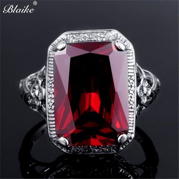 wedding rings blaike big square red zircon for women hollow silver color luxury engagement jewelry valentine gifts, Slivery;golden
wedding rings blaike big square red zircon for women hollow silver color luxury engagement jewelry valentine gifts, Slivery;golden
