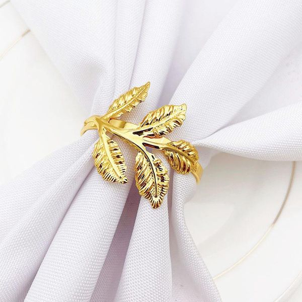 12pcs/lot golden leaf napkin ring metal gilded wedding el tableware buckle deskdecoration rings
12pcs/lot golden leaf napkin ring metal gilded wedding el tableware buckle deskdecoration rings