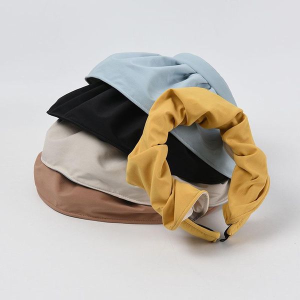 wide brim hats summer beach breathable sun hat women adjustable visor uv protection empty solid sports tennis golf sunscreen caps, Blue;gray
wide brim hats summer beach breathable sun hat women adjustable visor uv protection empty solid sports tennis golf sunscreen caps, Blue;gray