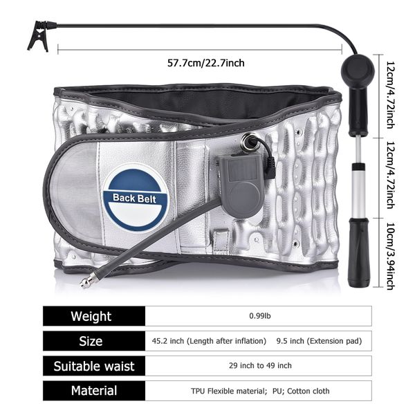 hailicare compress physiotherapy belt inflatable heating belt electric heating traction device magnetic therapy compress perfections