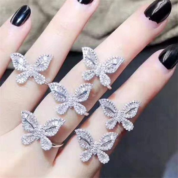 cluster rings butterfly diamond ring real 925 sterling silver jewelry engagement wedding band for women bridal party accessory gift, Golden;silver
cluster rings butterfly diamond ring real 925 sterling silver jewelry engagement wedding band for women bridal party accessory gift, Golden;silver
