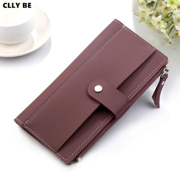 wallets 2021 fashion women's wallet long pu red purse clutch money woman billetera mujer carteras, Red;black
wallets 2021 fashion women's wallet long pu red purse clutch money woman billetera mujer carteras, Red;black