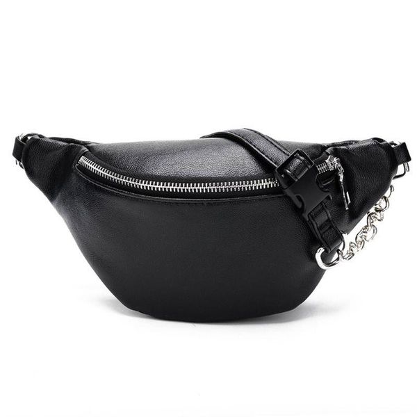 fashion leather waist fanny pack chest bag phone purse with metal chain for women bags
fashion leather waist fanny pack chest bag phone purse with metal chain for women bags