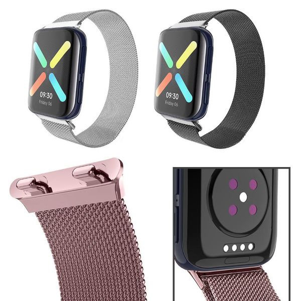 watch bands est stainless steel magnetic closure metal bracelet for oppo 46mm strap wristband loop 41mm band correa, Black;brown
watch bands est stainless steel magnetic closure metal bracelet for oppo 46mm strap wristband loop 41mm band correa, Black;brown