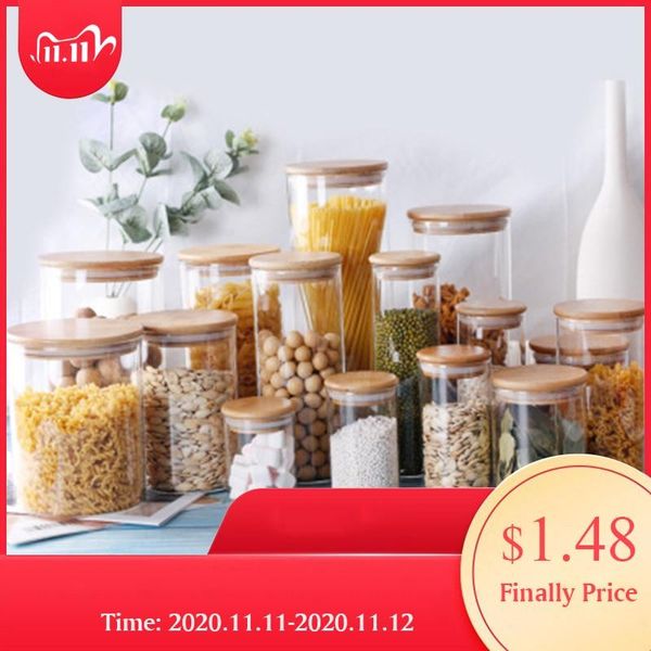 storage bottles & jars glass sealed with cover kitchen food mason spice candy tea box can
storage bottles & jars glass sealed with cover kitchen food mason spice candy tea box can