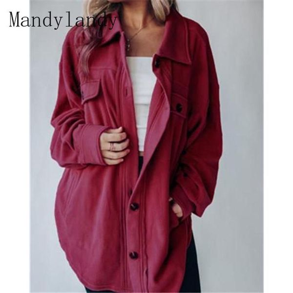 women's jackets mandylandy coat casual long sleeve single-breasted solid color turn-down collar autumn loose pockets splicing, Black;brown
women's jackets mandylandy coat casual long sleeve single-breasted solid color turn-down collar autumn loose pockets splicing, Black;brown