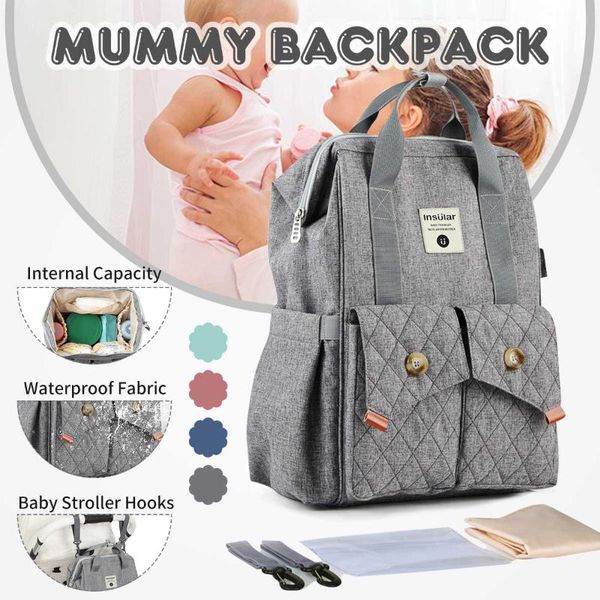 diaper bags baby nappy bag fashion maternity mummy waterproof large capacity stroller nursing for care
diaper bags baby nappy bag fashion maternity mummy waterproof large capacity stroller nursing for care
