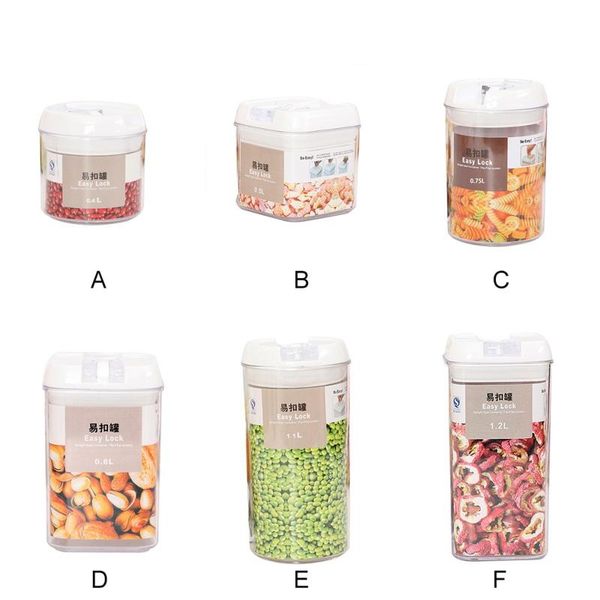 zl kitchen transparent easy-buckle dried fruit biscuit milk powder storage grain storage tank
zl kitchen transparent easy-buckle dried fruit biscuit milk powder storage grain storage tank