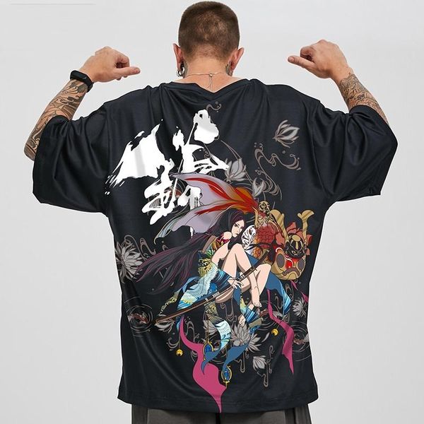 hip hop tees t-shirt japan style harajuku short sleeve loose men t shirt casual summer oversized male asian clothes zz466 ethnic clothing, Red
hip hop tees t-shirt japan style harajuku short sleeve loose men t shirt casual summer oversized male asian clothes zz466 ethnic clothing, Red