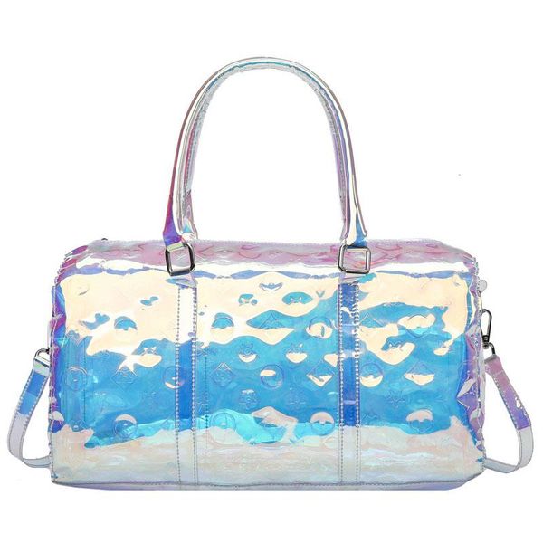 outdoor bags nancy tino gym bag women's large capacity laser travel transparent jelly shoulder messenger beach fitness
outdoor bags nancy tino gym bag women's large capacity laser travel transparent jelly shoulder messenger beach fitness