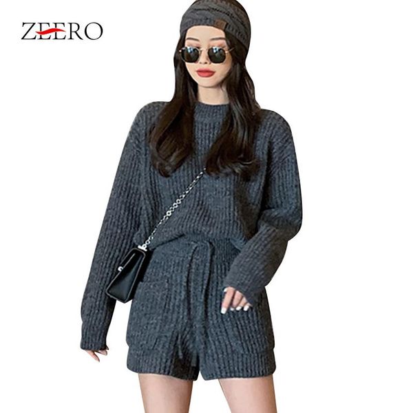 two piece dress 2021 autumn women 2 sets female knitted loose sweater set pullover + drawstring shorts pant womens winter outfits, White
two piece dress 2021 autumn women 2 sets female knitted loose sweater set pullover + drawstring shorts pant womens winter outfits, White