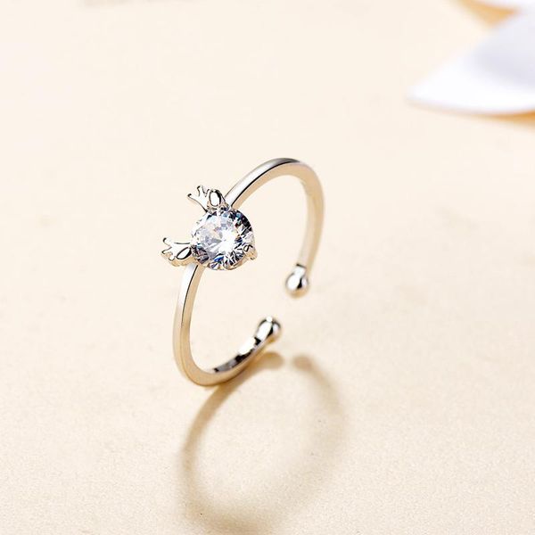 cluster rings fashion creative elk christmas birthday gift open silver ring, Golden;silver
cluster rings fashion creative elk christmas birthday gift open silver ring, Golden;silver