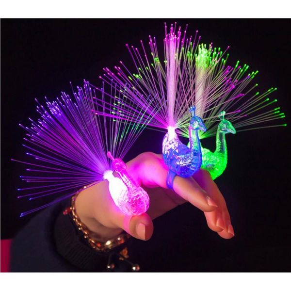 party decoration 1pcs led glowing peacock finger light luminous ring lamp toy flash kid fluorescent shiny neon flashing gift #
party decoration 1pcs led glowing peacock finger light luminous ring lamp toy flash kid fluorescent shiny neon flashing gift #