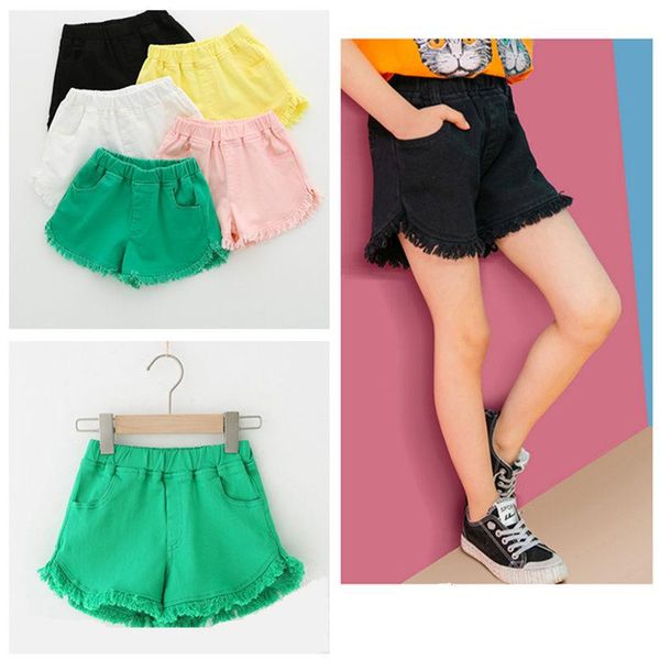 girls denim shorts 2021 summer foreign multi-color cotton korean version of children's p4206, Black
girls denim shorts 2021 summer foreign multi-color cotton korean version of children's p4206, Black