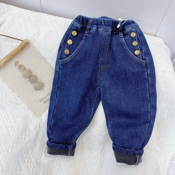autumn winter arrival girls fashion denim pants kids thick fleece trousers jeans for, Blue
autumn winter arrival girls fashion denim pants kids thick fleece trousers jeans for, Blue