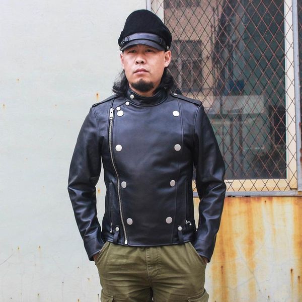 read description j31 asian size super quality genuine horse slim classic horsehide leather rider jacket men's & faux, Black
read description j31 asian size super quality genuine horse slim classic horsehide leather rider jacket men's & faux, Black