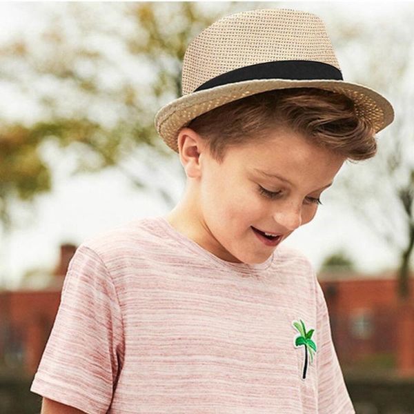 wide brim hats children sunhat kids summer beach st hat jazz panama trilby fedora british cap breathable baby girls boys sunvisor, Blue;gray
wide brim hats children sunhat kids summer beach st hat jazz panama trilby fedora british cap breathable baby girls boys sunvisor, Blue;gray