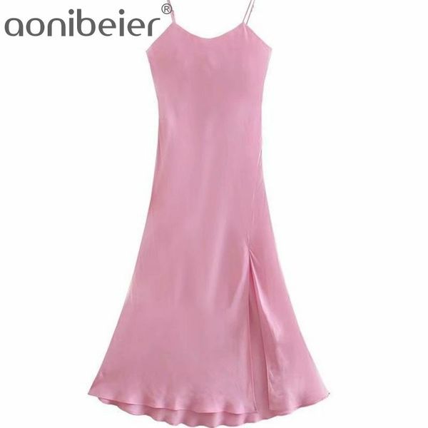 elegant pink long maxi dress summer sleeveless split side women spaghetti strap party female casual camisole 210604, Black;gray
elegant pink long maxi dress summer sleeveless split side women spaghetti strap party female casual camisole 210604, Black;gray