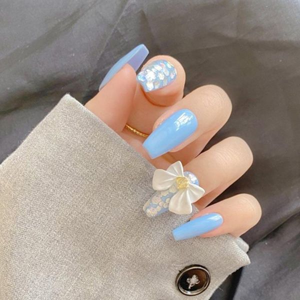 false nails 24pcs white bow nail patch removable press on long paragraph manicure finished full cover art tools, Red;gold
false nails 24pcs white bow nail patch removable press on long paragraph manicure finished full cover art tools, Red;gold