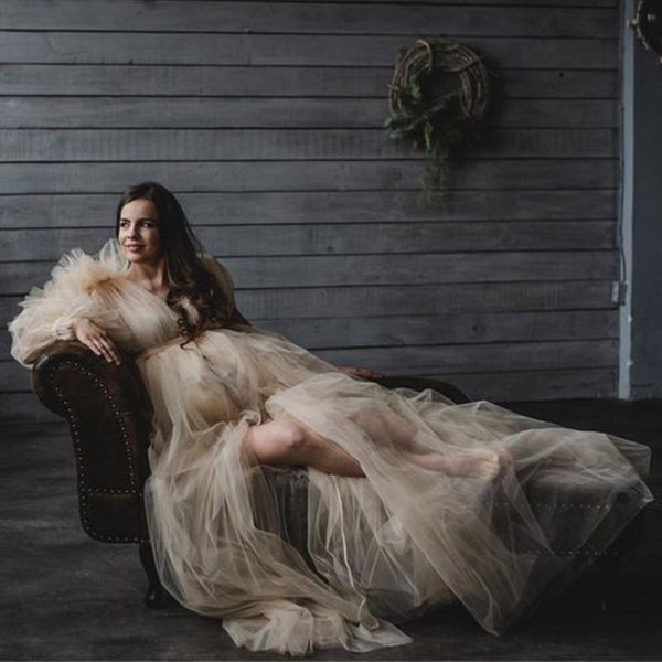 wraps & jackets bathrobe for pregnant ladies tiered tulle lingerie nightgown pajamas sleepwear women bridal gowns housecoat nightwear, White
wraps & jackets bathrobe for pregnant ladies tiered tulle lingerie nightgown pajamas sleepwear women bridal gowns housecoat nightwear, White
