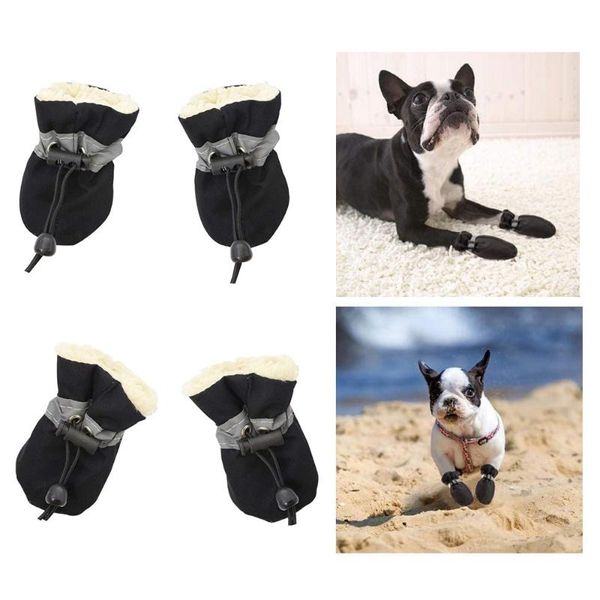 dog shoes boots protector winter warm comfortable soft soled skidproof sneakers with reflective straps, for small clothing & wardrobe storag
dog shoes boots protector winter warm comfortable soft soled skidproof sneakers with reflective straps, for small clothing & wardrobe storag