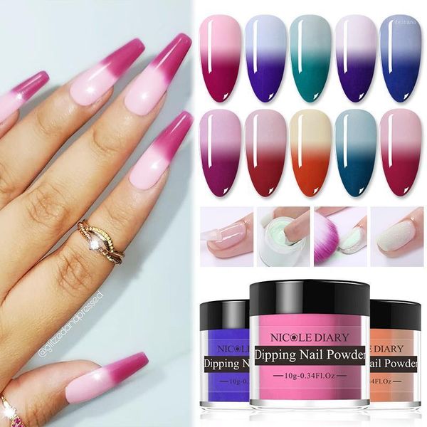 diary 10g thermal dipping nail powder gray purple art decoration no uv lamp cure manicuring accessories1, Silver;gold
diary 10g thermal dipping nail powder gray purple art decoration no uv lamp cure manicuring accessories1, Silver;gold