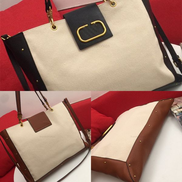 bag handbags tote bags fashion canvas rivet shopping letter hardware high-capacity long shoulder strap interior zipper high quality
bag handbags tote bags fashion canvas rivet shopping letter hardware high-capacity long shoulder strap interior zipper high quality
