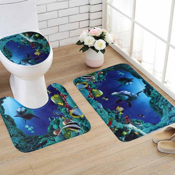 bath mats 3d dolphin carpet non-slip bathroom mat set ocean floor toilet cover rugs rug accessories for decor
bath mats 3d dolphin carpet non-slip bathroom mat set ocean floor toilet cover rugs rug accessories for decor