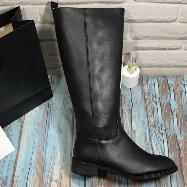 womens designer knee length boots fall winter fashion high low heeled round toe black size 35-40
womens designer knee length boots fall winter fashion high low heeled round toe black size 35-40