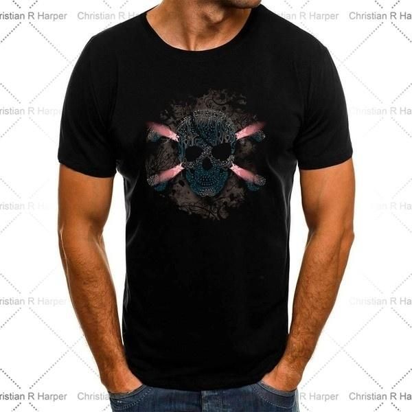 men's t-shirts short shirts are sellers cyber skull shirt men t fashion t-shirt o neck tshirts for man tees sh, White;black 
men's t-shirts short shirts are sellers cyber skull shirt men t fashion t-shirt o neck tshirts for man tees sh, White;black