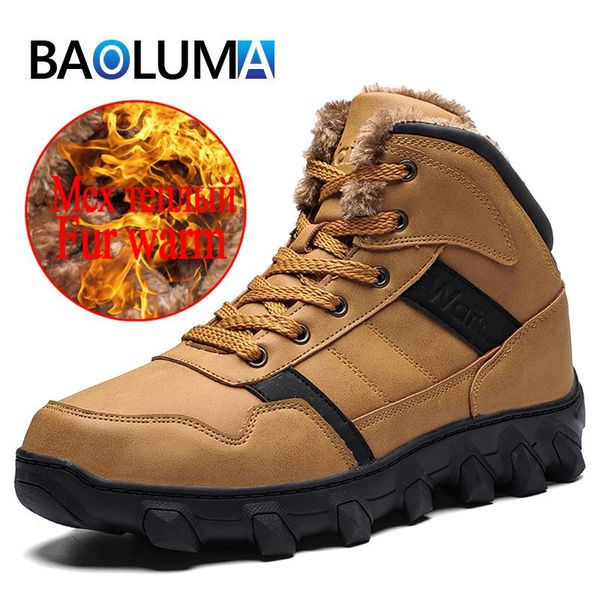 boots winter men shoes classic brand plush warm snow outdoor non-slip for zapatos para hombre, Black
boots winter men shoes classic brand plush warm snow outdoor non-slip for zapatos para hombre, Black