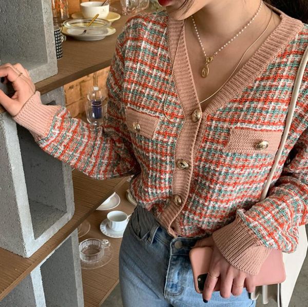 vintage knitted cardigans women's coat kawaii tweed sweater autumn winter korean retro knitwear clothes 2021 jackets, Black;brown
vintage knitted cardigans women's coat kawaii tweed sweater autumn winter korean retro knitwear clothes 2021 jackets, Black;brown