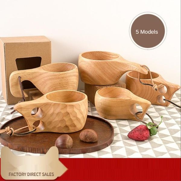 mugs creative el rubber wood water cup japanese wooden milk lanyard hand-made breakfast 
mugs creative el rubber wood water cup japanese wooden milk lanyard hand-made breakfast