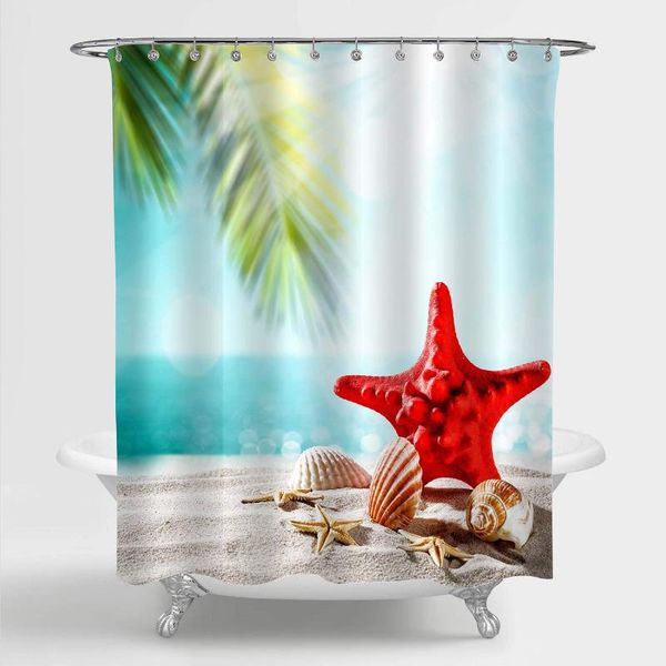 shower curtains tropical beach palm tree leaf and shells curtain for summer ocean bathroom decor coastal seascape of starfish
shower curtains tropical beach palm tree leaf and shells curtain for summer ocean bathroom decor coastal seascape of starfish