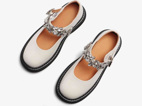 dress shoes mary jane women's genuine leather summer retro japanese jk student leathers s platform flat sandals k8p4, Black
dress shoes mary jane women's genuine leather summer retro japanese jk student leathers s platform flat sandals k8p4, Black