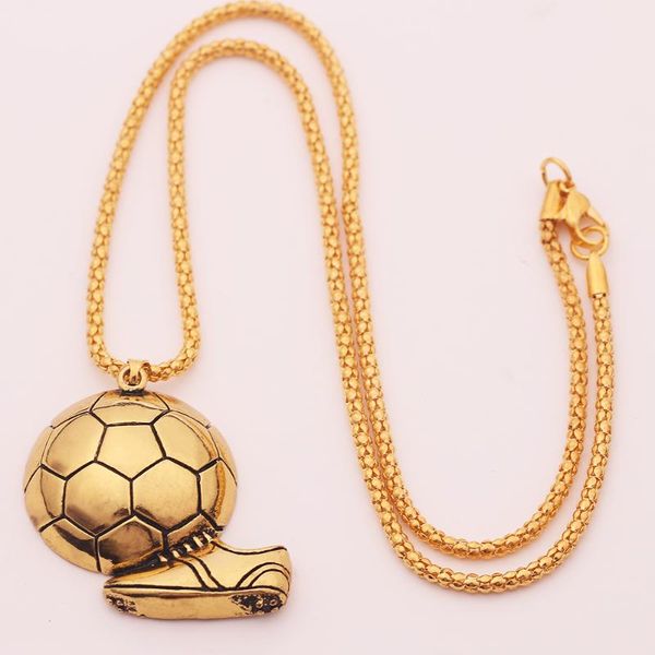 pendant necklaces soccer shoes necklace for men gold silver color football sports souvenir pendants hip choker fans gifts jewelry
pendant necklaces soccer shoes necklace for men gold silver color football sports souvenir pendants hip choker fans gifts jewelry