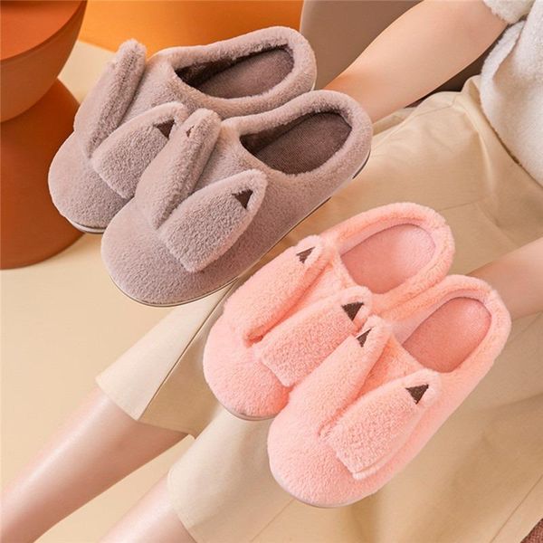 slippers women winter autumn velvet men slipper indoor home shoes casual ladies soft cute shoe couple furry ears plush, Black
slippers women winter autumn velvet men slipper indoor home shoes casual ladies soft cute shoe couple furry ears plush, Black
