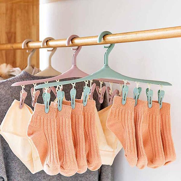 hangers & racks 8 clips 360 degree plastic clothes dryer hanger wind-proof children adults windproof socks underwear drying rack
hangers & racks 8 clips 360 degree plastic clothes dryer hanger wind-proof children adults windproof socks underwear drying rack