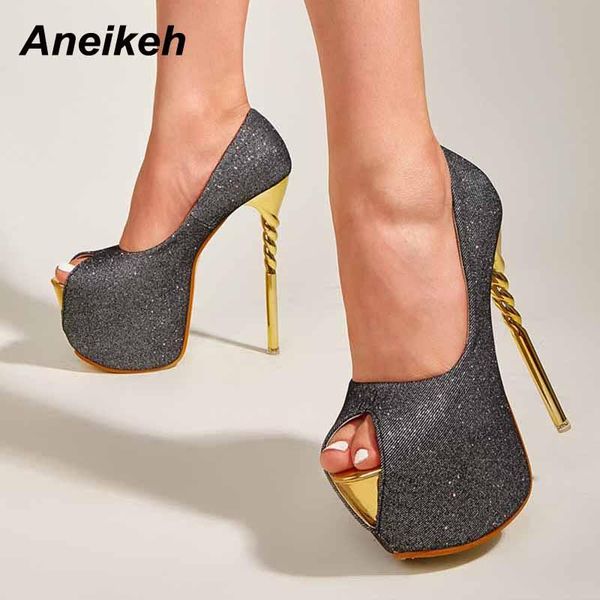 dress shoes aneikeh spring/autumn 2021 fashion women's platform bling classics d'orsay & two-piece round toe high heels pu pumps, Black
dress shoes aneikeh spring/autumn 2021 fashion women's platform bling classics d'orsay & two-piece round toe high heels pu pumps, Black