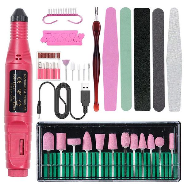 nail art kits t1 portable pen grinding machine manicure set drilling bit exfoliating polishing mini electric kit
nail art kits t1 portable pen grinding machine manicure set drilling bit exfoliating polishing mini electric kit