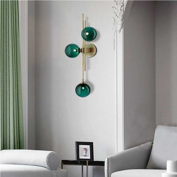 wall lamp light luxury living room background creative personality bedroom bedside simple nordic glass molecular
wall lamp light luxury living room background creative personality bedroom bedside simple nordic glass molecular