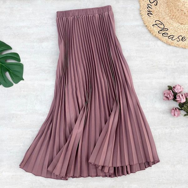 skirts women midi chiffon pleated high waist long solid color spring summer daily casual style women's skirt jupe femme, Black
skirts women midi chiffon pleated high waist long solid color spring summer daily casual style women's skirt jupe femme, Black