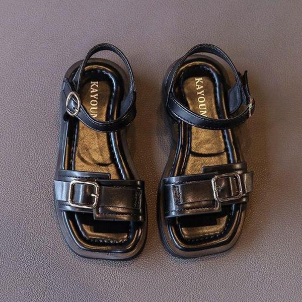 sandals girls' 2021 summer middle school girl soft soles fashion korean princess shoes children beach breathable sandalias, Black;red
sandals girls' 2021 summer middle school girl soft soles fashion korean princess shoes children beach breathable sandalias, Black;red