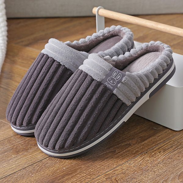 luxury slippers 2021 cotton men's winter home indoor thick bottom warm wool women's korean cute slippers net red, Black 
luxury slippers 2021 cotton men's winter home indoor thick bottom warm wool women's korean cute slippers net red, Black