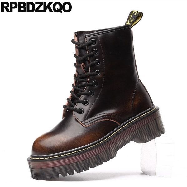 boots lace up shoes muffin high heel combat brown suede military flatform ankle winter harajuku women 2021 round toe platform, Black
boots lace up shoes muffin high heel combat brown suede military flatform ankle winter harajuku women 2021 round toe platform, Black